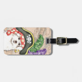 Étiquette À Bagage Balise Bagage de pirate maltais (Devant horizontal)