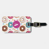 Étiquette À Bagage Balise Bagage Donuts (Devant horizontal)