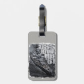 Étiquette À Bagage Balise Bagage du Bataillon Iowa (Dos Vertical)