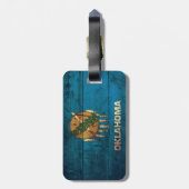 Étiquette À Bagage Balise Bagage du drapeau de l'État de l'Oklahoma r (Dos Vertical)