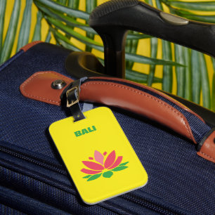 Étiquette À Bagage Balise Bagage en acrylique de Bali