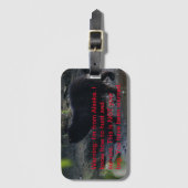 Étiquette À Bagage Balise Bagage en Alaska (Devant Vertical)