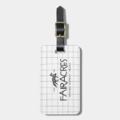 Étiquette À Bagage Balise Bagage Fairacres (Devant Vertical)