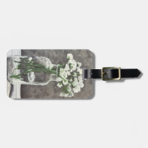 Balise bagage - fleurs de vie morte