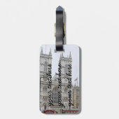 Étiquette À Bagage Balise Bagage Londres (Dos Vertical)