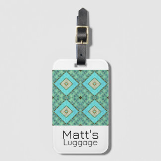 Étiquette À Bagage Balise bagage - motif architectural par Jo Images