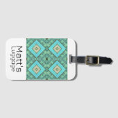 Étiquette À Bagage Balise bagage - motif architectural par Jo Images (Devant Horizontal)