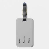 Étiquette À Bagage Balise bagage New York (Dos Vertical)