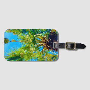 Étiquette À Bagage Balise Bagage Palm