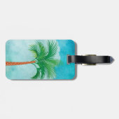 Étiquette À Bagage Balise Bagage Palm Tree (Dos horizontal)