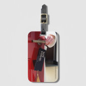 Étiquette À Bagage Balise Bagage Pas Aujourd'Hui (Devant Vertical)