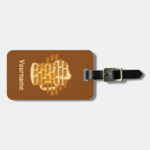 Étiquette À Bagage Balise bagage personnalisée de bière (Devant horizontal)