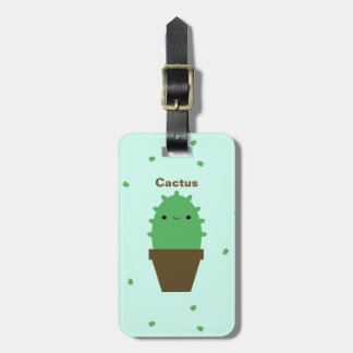Étiquette À Bagage Balise bagage plante Cute Cactus kawaii