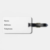 Étiquette À Bagage Balise Bagage pour chien de garde français (Dos horizontal)