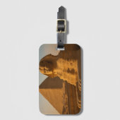 Étiquette À Bagage Balise Bagage Sphinx & Pyramides (Devant Vertical)