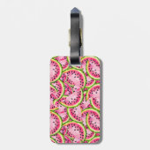 Étiquette À Bagage Balise Bagage surprise de pastèque (Dos Vertical)