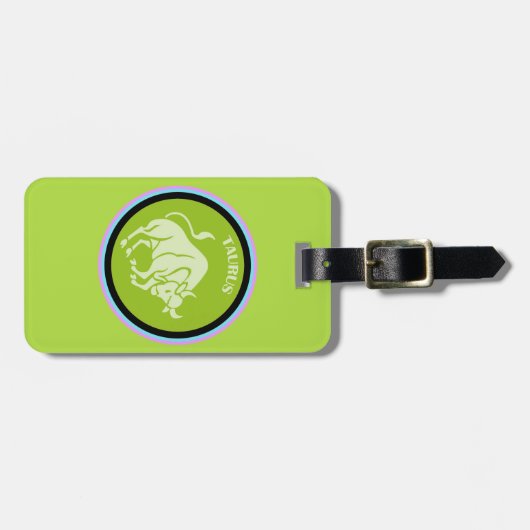 Étiquette À Bagage Balise Bagage Taurus (Devant horizontal)