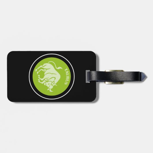 Étiquette À Bagage Balise Bagage Taurus (Dos horizontal)