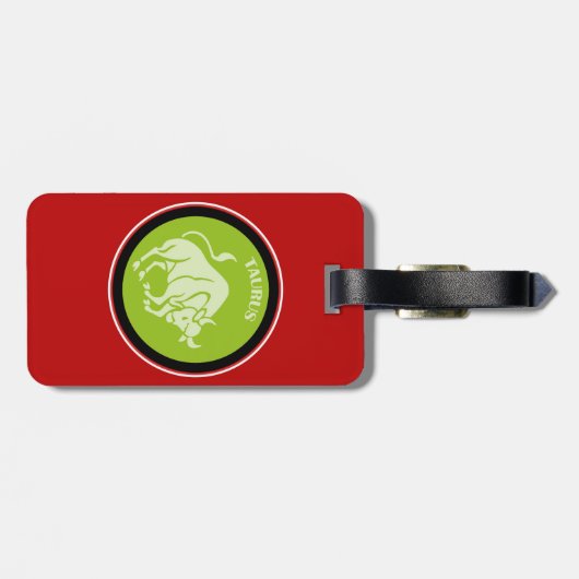 Étiquette À Bagage Balise Bagage Taurus (Dos horizontal)