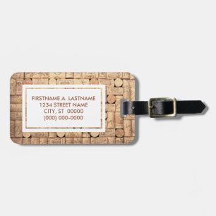 Étiquette À Bagage Balise Bagage Vin Corks