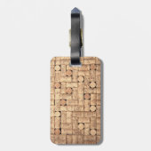 Étiquette À Bagage Balise Bagage Vin Corks (Dos Vertical)