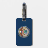 Étiquette À Bagage Balise Bagages du Corps commissionné de la NOAA (Dos Vertical)