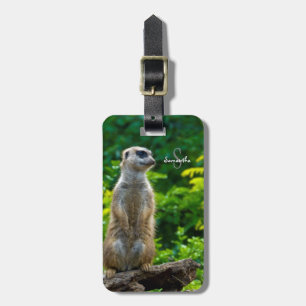 Étiquette À Bagage Balise bagages Meerkat