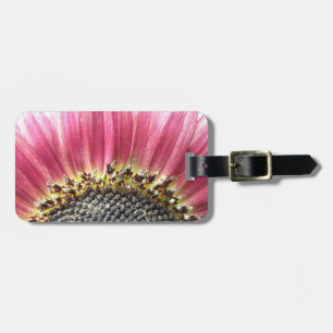 Étiquette À Bagage Balise Belle Tournesol rose personnalisée