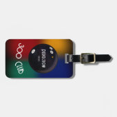 Étiquette À Bagage Balise Bowling Perfection 300 Club Bowling (Devant horizontal)