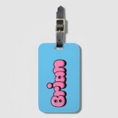 Étiquette À Bagage Balise Brian Luggage (Devant Vertical)