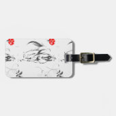 Étiquette À Bagage Balise Cheval baroque (Devant horizontal)