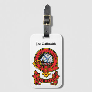 Étiquette À Bagage Balise Clan Galbraith Luggage