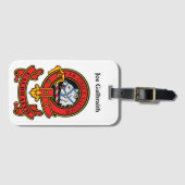 Étiquette À Bagage Balise Clan Galbraith Luggage (Devant Horizontal)