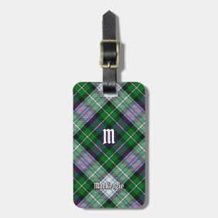 Étiquette À Bagage Balise Clan MacKenzie Robe Tartan