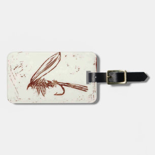 Étiquette À Bagage Balise classique "Oreille de lièvre Brown"