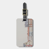 Étiquette À Bagage Balise cool Bâtiments européens Photo Bagage (Devant Vertical)