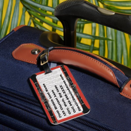 Étiquette À Bagage Balise Coque Clarinet (Insitu Rectoal 1)