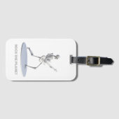 Étiquette À Bagage Balise de bagage (Devant Horizontal)