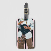 Étiquette À Bagage Balise de bagage (Devant Vertical)