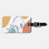 Étiquette À Bagage Balise de bagage (Devant horizontal)