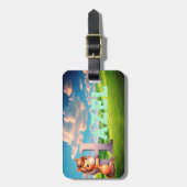 Étiquette À Bagage Balise de bagage (Devant Vertical)