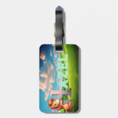 Étiquette À Bagage Balise de bagage (Dos Vertical)