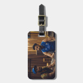 Étiquette À Bagage Balise de bagage (Devant Vertical)