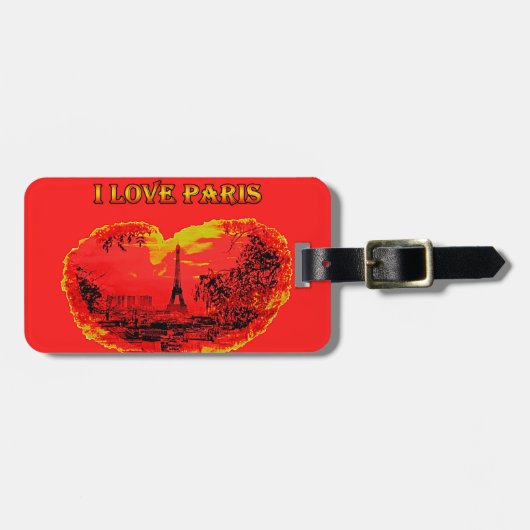 Étiquette À Bagage Balise de bagage (Devant horizontal)