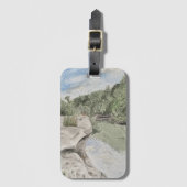 Étiquette À Bagage Balise de bagage (Devant Vertical)