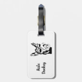 Étiquette À Bagage Balise de bagage (Dos Vertical)