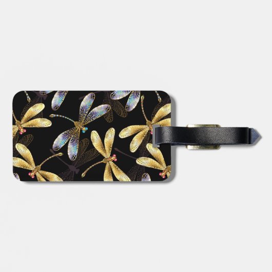 Étiquette À Bagage Balise de bagage (Dos horizontal)