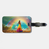 Étiquette À Bagage Balise de bagage (Dos horizontal)