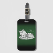 Étiquette À Bagage Balise de bagage (Devant Vertical)