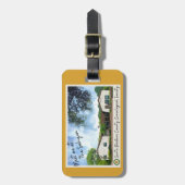 Étiquette À Bagage Balise de bagage (Devant Vertical)